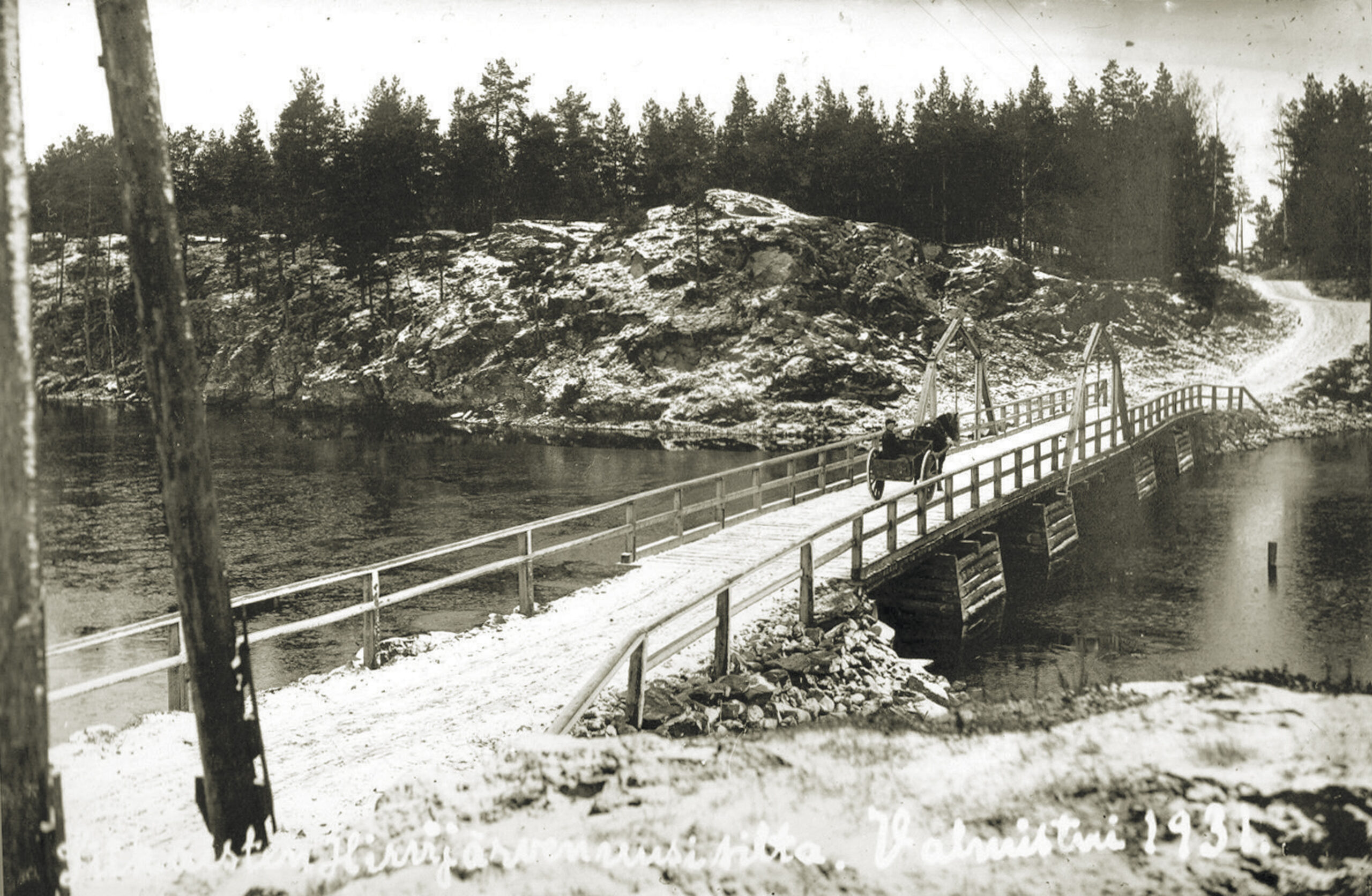 Hirvijärven silta valmistui 1931
