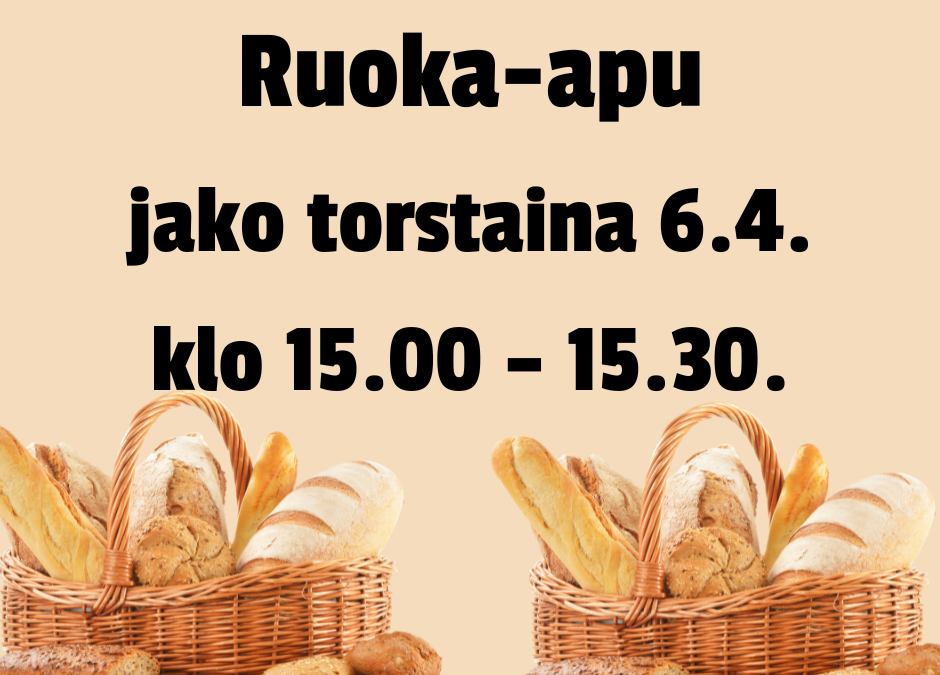 Ruoka-apu jako torstaina . klo  | Siikainen - Luontoa käydä  edellä