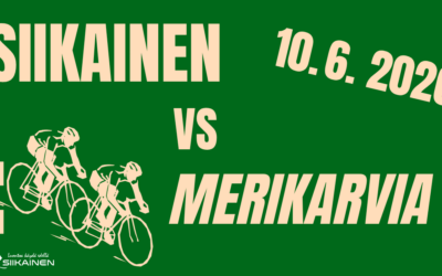 Siikainen vastaan Merikarvia haastepyöräily 10.6.2026