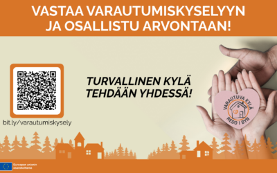 Kuinka varautunut tunnet olevasi erilaisia häiriö- ja kriisitilanteita varten? Oletko miettinyt, miten kotipaikkakuntasi turvallisuutta voisi kehittää?